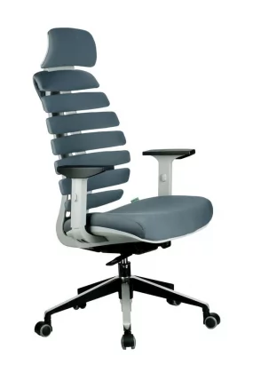 Кресло оператора Riva Chair SHARK Серый_0