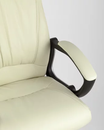 Кресло руководителя TopChairs Tower Бежевое_8