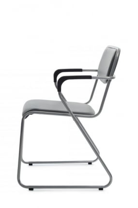 Кресло Nix Plus RCH OMKL-03 Серый/Металл окрашенный Хром_5