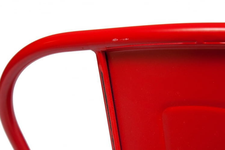 Стул LOFT CHAIR (mod. 012) металл, 45*35*85см, красный/red vintage_8