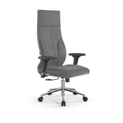 Кресло руководителя Мetta L 1m 46/2D Infinity Easy Clean (MPES) Комплект 7 Серое_0