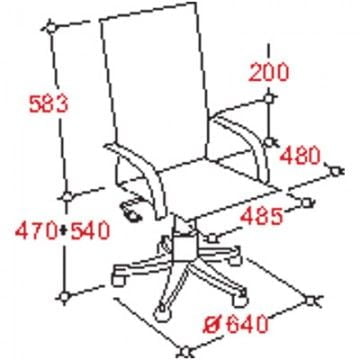 Кресло руководителя EChair-702 298404 Белое_2