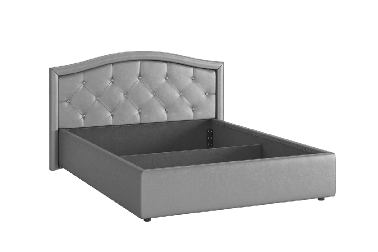 Кровать 1.4 Верона 2 с подъем. механизмом ЗП.КМ1.4-01.2 пудра (велюр) / ZP.KM1.4-01.2_2