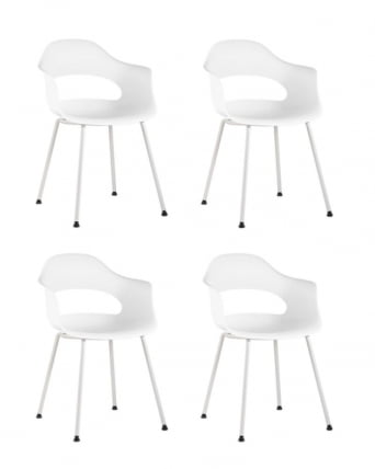 Стул Ладй пластик белый 4 шт. / Lady_0