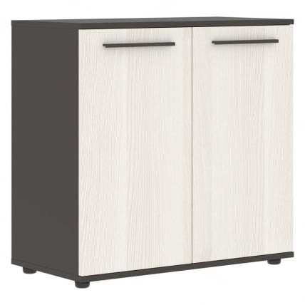 Шкаф с глухими малыми дверьми ЕДИС ЕЛCС 85.1 Ясень Траун Мокко Мокко / EDIS ELCS_0