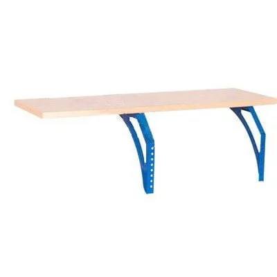 Полка навесная к столам СУТ.14/15/17 СУТ 14.290 Клен Синий_0