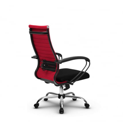 Кресло офисное МЕТТА B 2b 19/K130, Основание 17833 Комплект 2 Красное Черное_2