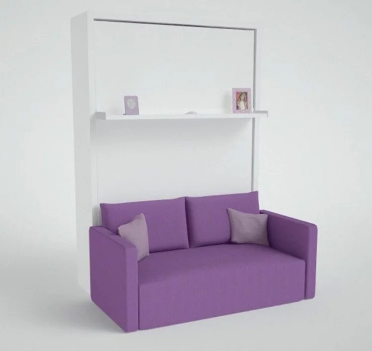 Диван-трансформер Смарт 1 без шкафа К 1600 Ясень шимо темный_0