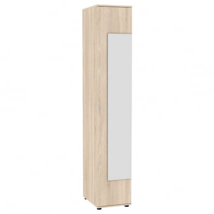 Шкаф распашный Алиса (Х1_М) 2230х400х540 с торцевой ручкой (ДСС) / (H1_M)_0