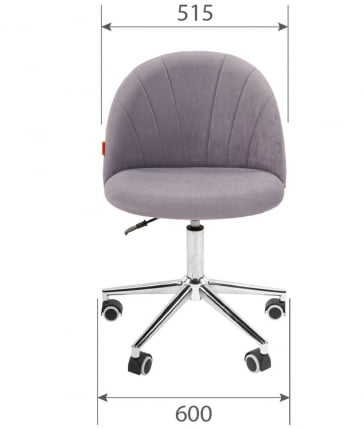 Компьютерное кресло CХАИРМАН ДОМ (Хоме) 117 Светло-бежевый / CHAIRMAN (Home)_4