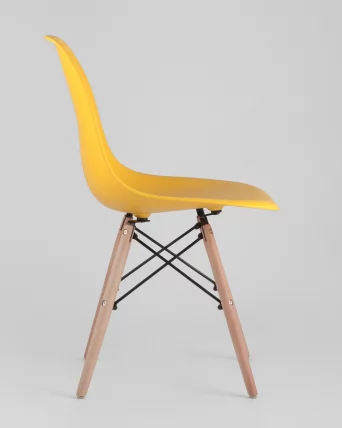 Стул Еамес ДСВ 4 шт. Желтый / Eames DSW_3