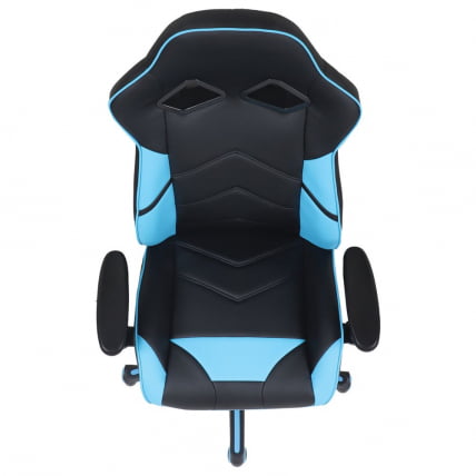 Кресло компьютерное BRABIX Storm GM-006 Черное/голубое_6