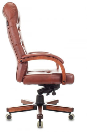 Кресло руководителя Бюрократ T-9928WALNUT/CHOK_2
