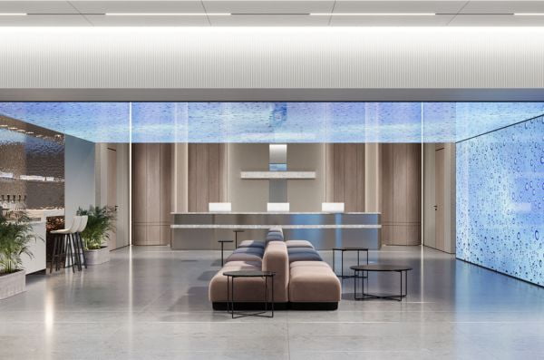 Стол кофейный СПРУТ Бетон 50*45 БЕТОН СВ/ЧЕРНЫЙ / SPRUT Beton_1