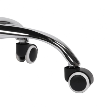 Кресло CROMEX (КРОМЕКС) Top CH-695 ХРОМ сетка/ткань TW черное_6