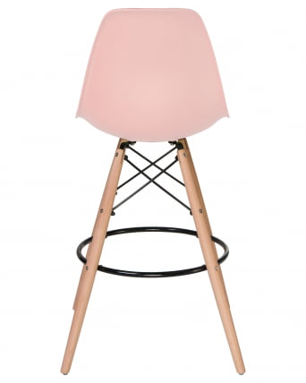 Стул барный DOBRIN DSW BAR Светло-розовый PK-02_4