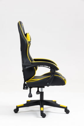 Кресло спортивное TopChairs Shadow черно-желтый Кресло спортивное TopChairs Shadow черно-желтый_3