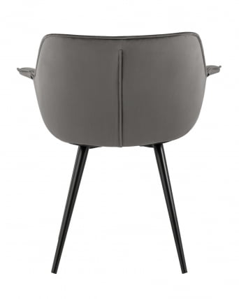 Стул Мэйсон New велюр Темно-серый_4