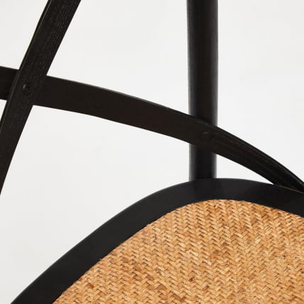 Стул CРОСС (мод.CБ2001) дерево береза, 49.5*53.5*87, черный / CROSS (mod.CB2001)_5