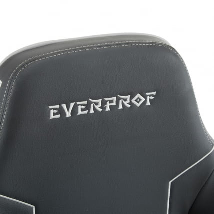 Кресло геймерское Everprof Rapid Экокожа Серый_12