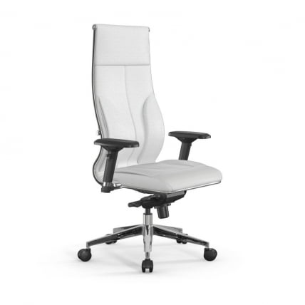Кресло руководителя Мetta L 1m 46/4D Infinity Easy Clean (MPES) Комплект 2 Белое_0