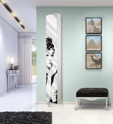 Поворотный зеркальный шкаф Lupo Art Белый Поворотный зеркальный шкаф Lupo Art Белый_3