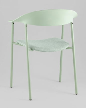Стул Eila с подушкой пластик зеленый_5