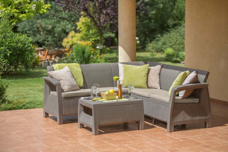 Зона отдыха Corfu Relax set Каппучино_1