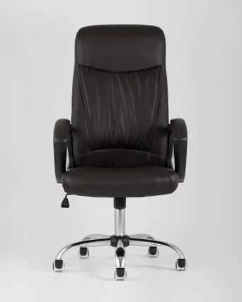 Кресло руководителя TopChairs Tower Коричневое_3
