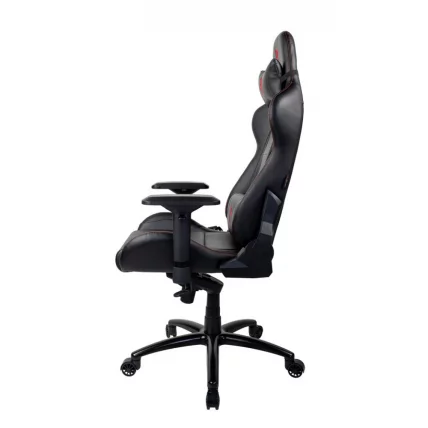 Геймерское кресло Arozzi Verona Signature Black PU Red Logo_3