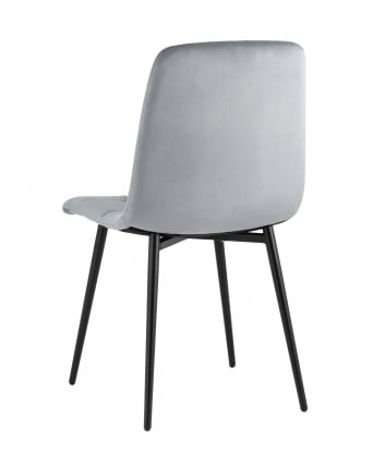 Стул Одди велюр серый 4 шт. комплект_5