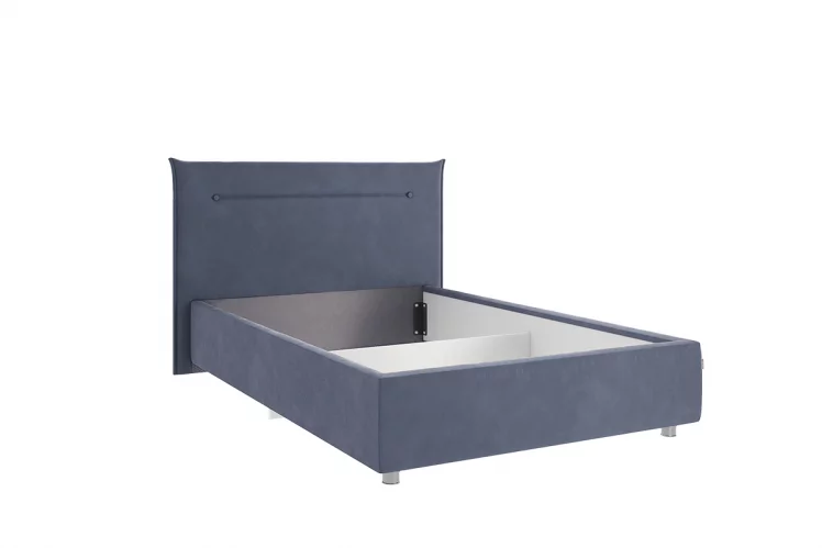 Кровать 1.2 Альба КМ1.2-16 топаз (велюр)_1