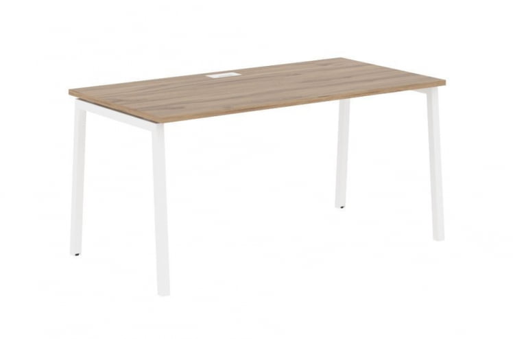 Стол письменный EDIS ELST 1580 Дуб Денвер светлый Белый_0