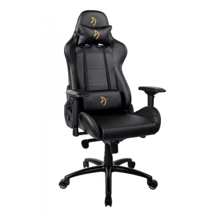 Геймерское кресло Arozzi Verona Signature Black PU Gold Logo Геймерское кресло Arozzi Verona Signature Black PU Gold Logo_0