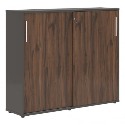 Шкаф с дверьми-купе EDIS EMC 1643 Дуб Денвер темный Белый Мокко_0