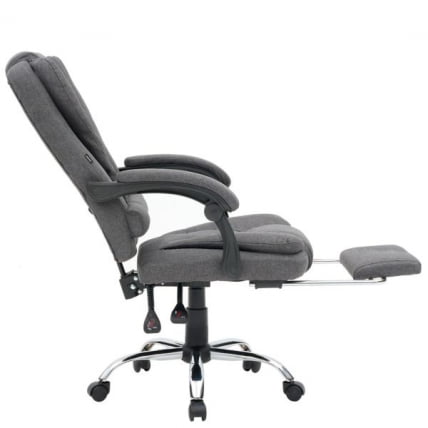 Кресло офисное с функцией вибромассажа CРОМЕКС (КРОМЕКС) Чилл МС-005 ткань серое / CROMEX Chill MS-005_3