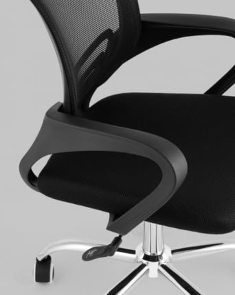 Кресло офисное TopChairs Simple New черный 2 шт_7