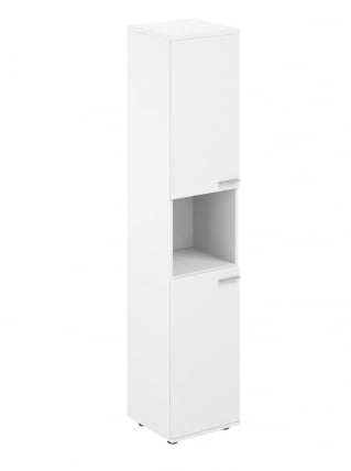 Шкаф высокий с нишей левый Sigma SG.846.WH.WH.WH.L Белый_0
