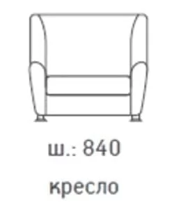 Кресло Европа ИК P2 euroline 9100 (Черный)_2