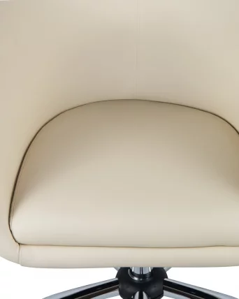 Офисное кресло для персонала DOBRIN BOBBY Кремовый_4