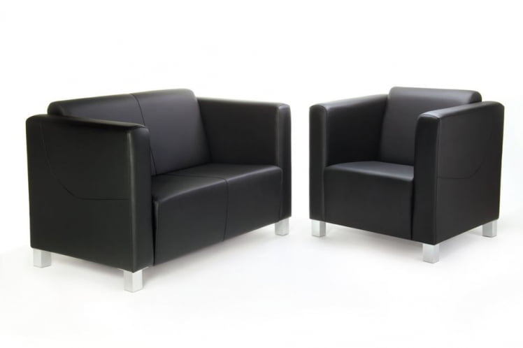 Кресло Милано Комфорт Кр Санторини 401 (черный) Категория 1_2