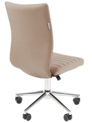 Офисное кресло CHAIRMAN 033 велюр Бежевый_4
