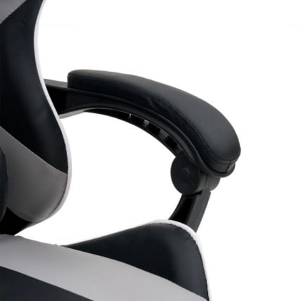 Кресло компьютерное CРОМЕКС (КРОМЕКС) Ваве ГМ-145 экокожа черное/серое / CROMEX Wave GM-145_10