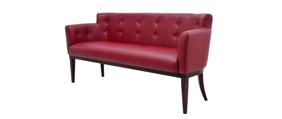 Трехместный диван с пуговицами и пиковкой Леонардо C-05/6 / C-05/6_0