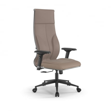 Кресло руководителя Мetta L 1m 46/4D Infinity Easy Clean (MPES) Комплект 6 Темно-бежевое_0