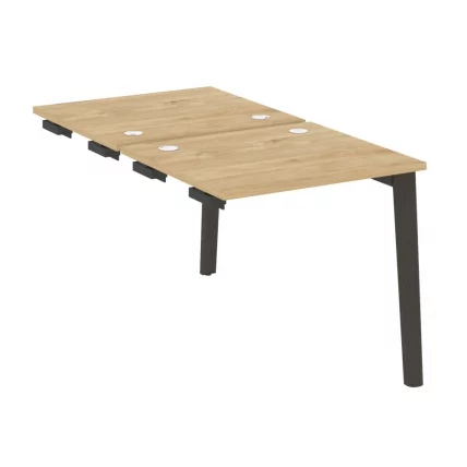 Стол-приставка двойной к опорным элементам ONIX WOOD OW.D.SPR-0.7 Тиквуд Светлый/Темный_0