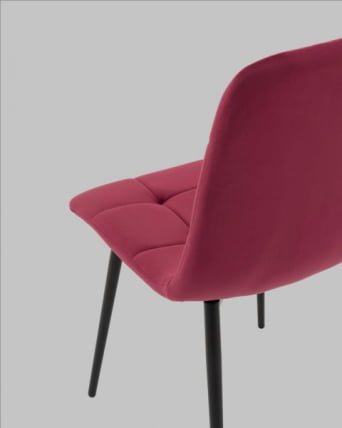 Стул Одди НЕВ велюр красный / NEW_7