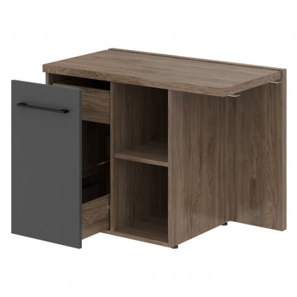 Тумба приставная MCRT 1055L Антрацит/Кария Пальмира_0