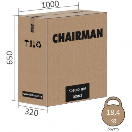 Комплект офисных кресел CHAIRMAN CH890 с пюпитром 2 шт Красный_8