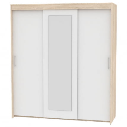 Шкаф-купе Т-3-198х175х60-М(ДСС-Белый-7) / T-3-198х175х60-M(ДСС-Белый-7)_0